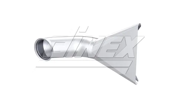 Racord evacuare (diametru:125,8mm 146,3mm, lungime:580mm) potrivit IVECO STRALIS II, TRAKKER II F2BE3681A-F3HFL611G 09.12-