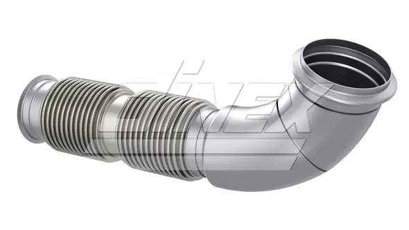 Racord evacuare (diametru:90mm 105mm, lungime:539mm) potrivit IVECO EUROCARGO V F4AFE411C-F4GFE601A 09.15-