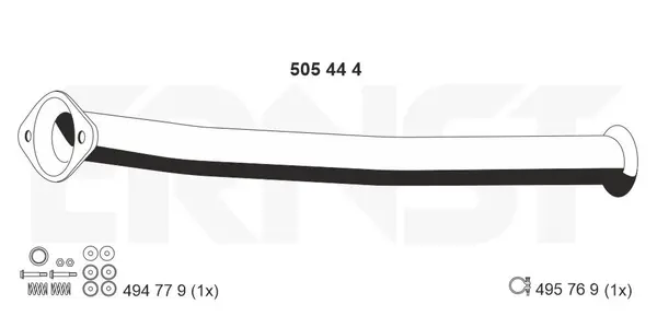 Racord evacuare ERNST 505444