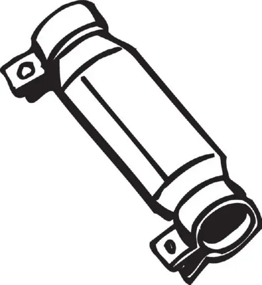 Racord evacuare Fata potrivit AUDI 80 B2; VW DERBY, GOLF I, JETTA I, PASSAT B1, PASSAT B2, POLO, POLO II, SCIROCCO 0.9 1.1 1.3 05.73-09.89