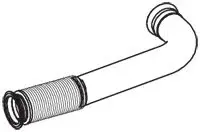 Racord evacuare (lungime:740mm) potrivit DAF CF 65 GR165S1 05.06-05.13
