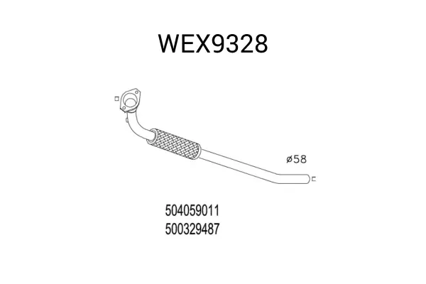 Racord evacuare QWP wex9328