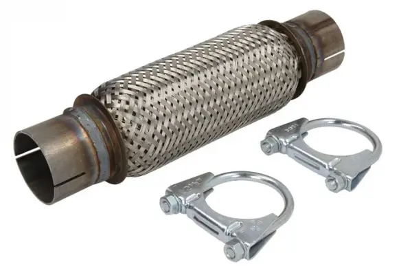 Racord Flexibil de Evacuare 50x200 cu Montare Rapida si Cleme