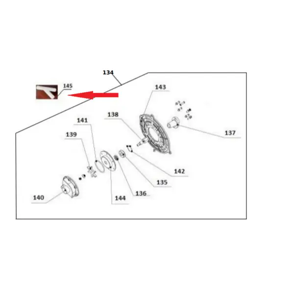 Racord Y RURIS, pentru atomizorul Ruris A103 S