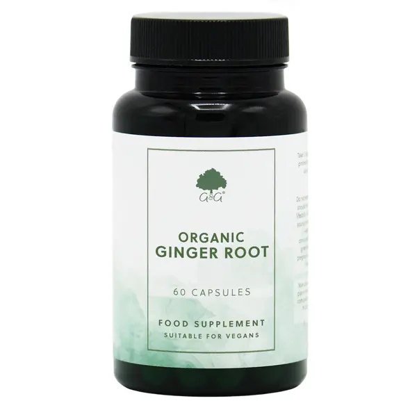 Rădăcină de Ghimbir Organică - 60 capsule - Default Title