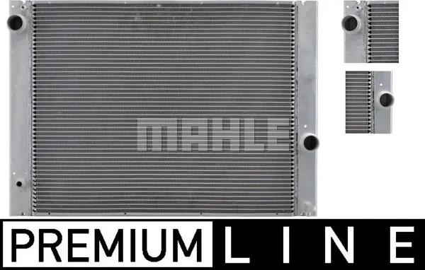 Radiator apa racire motor BMW Seria 5 (E60), 5 (E61), 6 (E63), 6 (E64), 7 (E65, E66, E67) 2.0-4.8 intre 2001-2010