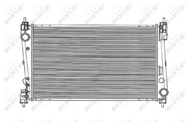 Radiator apa racire motor FIAT BRAVO II; LANCIA DELTA III 1.9D 2.0D intre 2008-2014