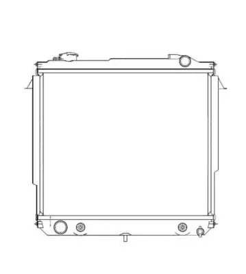 Radiator apa racire motor JEEP CHEROKEE 2.5 2.8 intre 1983-2001