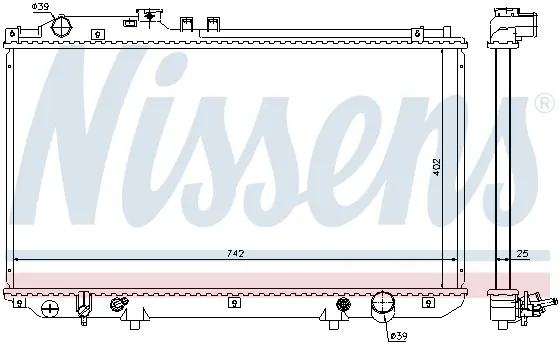 Radiator apa racire motor LEXUS GS, SC 4.3 intre 2000-2010