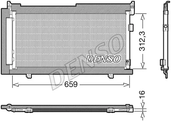 Radiator clima AC SUBARU FORESTER 2.0 2.0D dupa 2013
