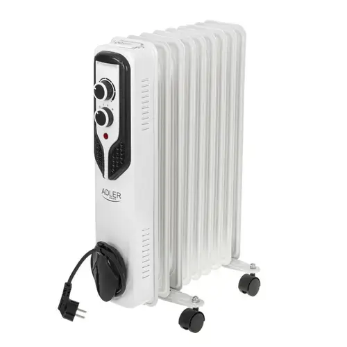 Radiator electric Adler AD7816, 2000 W, 9 elementi (Alb)