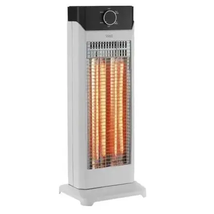 Radiator electric cu fibra de carbon Well, 450/900W, 2 trepte HTR-CRB01-900-WL / 5948636045703