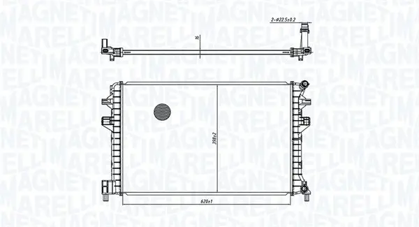 Radiator motor (Manual) potrivit AUDI A3, Q2, Q3; SEAT ATECA, LEON, LEON SC, LEON ST, TARRACO; SKODA KAROQ, KODIAQ I, OCTAVIA III, OCTAVIA IV, SUPERB III; VW ARTEON 1.0-2.0D