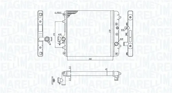 Radiator motor (Manual) potrivit SUZUKI IGNIS I, IGNIS II, WAGON R, WAGON R+ 1.0 1.3 1.5
