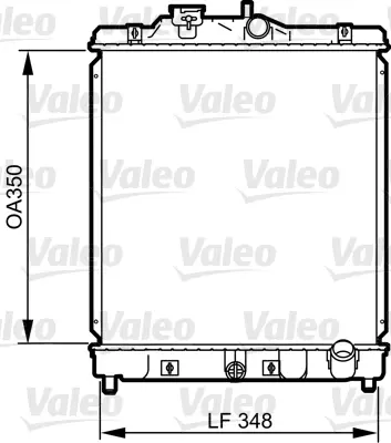 Radiator motor potrivit HONDA HR-V 1.6