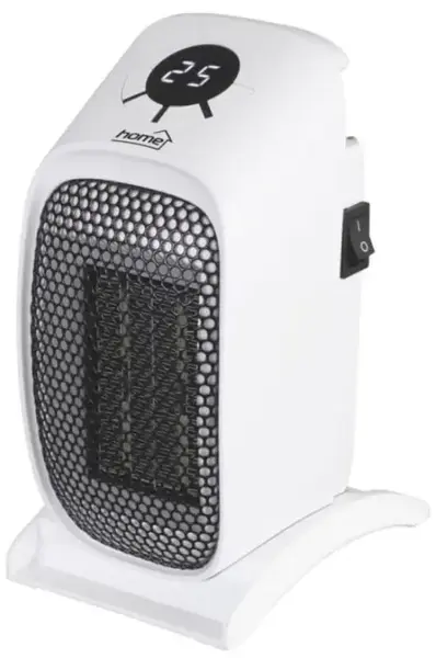 Radiator portabil Home FKH400, 400 W, Ceramic, Termostat (Alb/Negru)