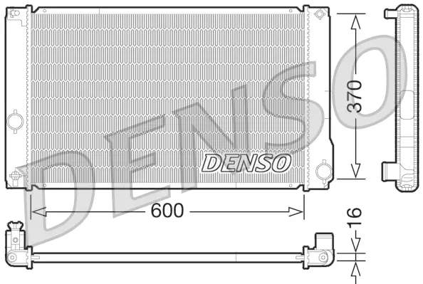 Radiator racire motor potrivit TOYOTA AURIS, PRIUS, PRIUS PLUS 1.8H
