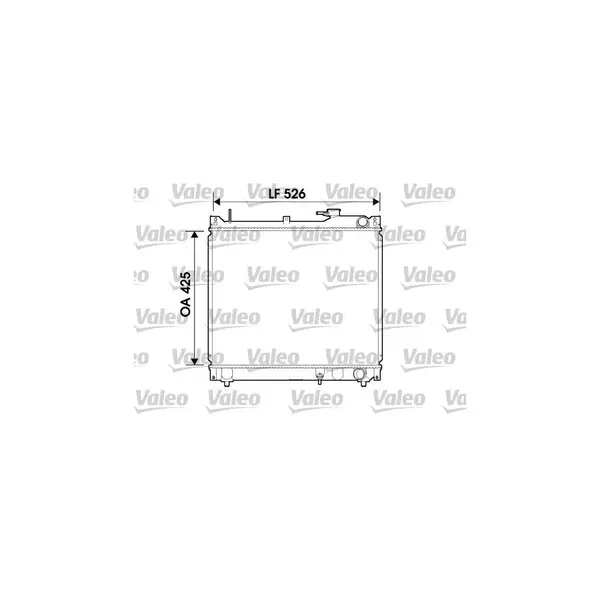 Radiator, racire motor VALEO 734162