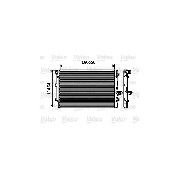 Radiator, racire motor VALEO 734333