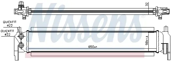 Radiator temperatura scazuta intercooler (transmisie automata transmisie manuala, intercooler ) AUDI A3, Q2; SEAT LEON, LEON SC, LEON ST; SKODA OCTAVIA III, YETI; VW GOLF ALLTRACK VII, GOLF SPORTSVAN