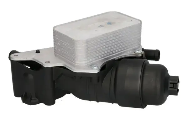 Radiator ulei (cu carcasa filtru) potrivit MERCEDES VITO MIXTO (DOUBLE CABIN), VITO TOURER (W447), VITO (W447); FIAT TALENTO; NISSAN QASHQAI I, QASHQAI II, X-TRAIL III; OPEL VIVARO B 1.6D 04.11-