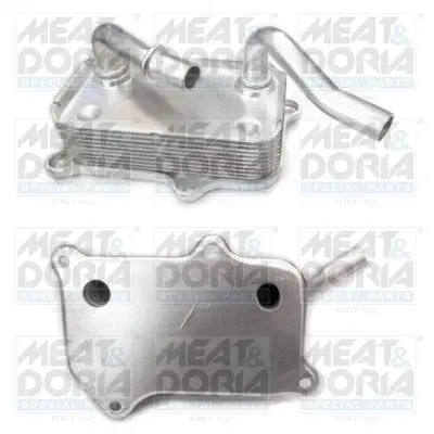 Radiator ulei potrivit MERCEDES C (CL203), C T-MODEL (S202), C T-MODEL (S203), C (W202), C (W203), CLK (A208), CLK (A209), CLK (C208), CLK (C209), CLS (C219), E T-MODEL (S210) 11.0D-7.2D 06.95-