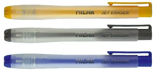 Radieră automată Milan Jet – asortiment