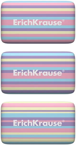 Radieră Erich Krause - Pastel Lines, sortiment