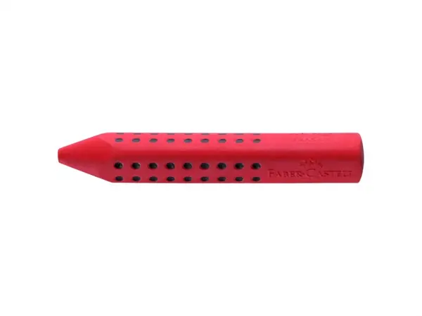 Radiera Grip 2001 Faber-Castell, triunghiulara, fara PVC,2 culori