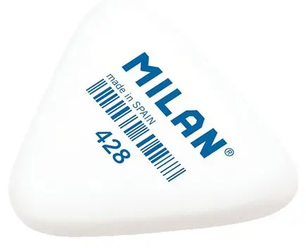Radiera Milan - Triunghiulara 428,alba