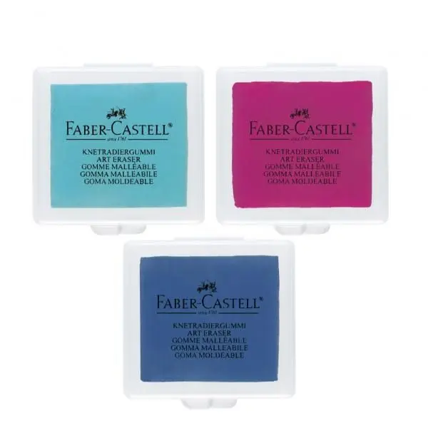 Radiera pentru creion, color, patrata, Arta si Grafica Trend 2019, Faber-Castell