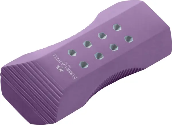 Radiera rollon, Faber-Castell Sparkle, turcoaz-violet
