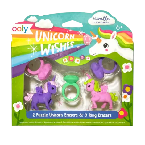 Radiere parfumate: Unicorni (Set of 5)
