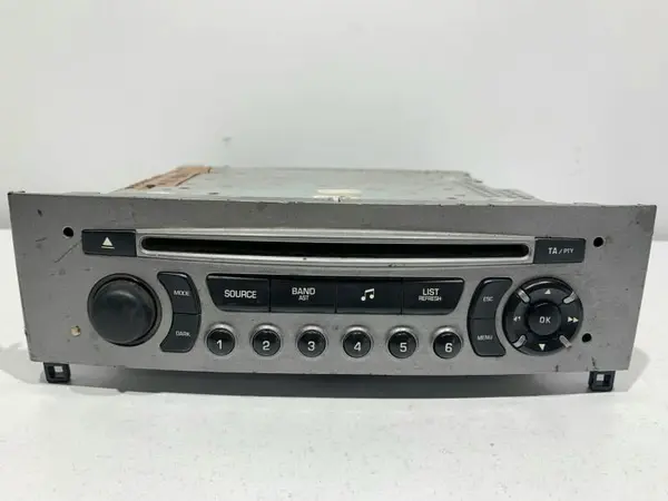 Radio cd 96650205XH Peugeot 308 (2007-2011)