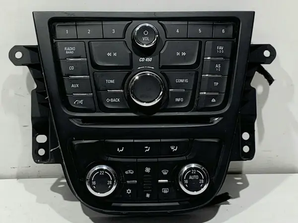 Radio cd cu climatronic 95363963 Opel Mokka (2012-2016)