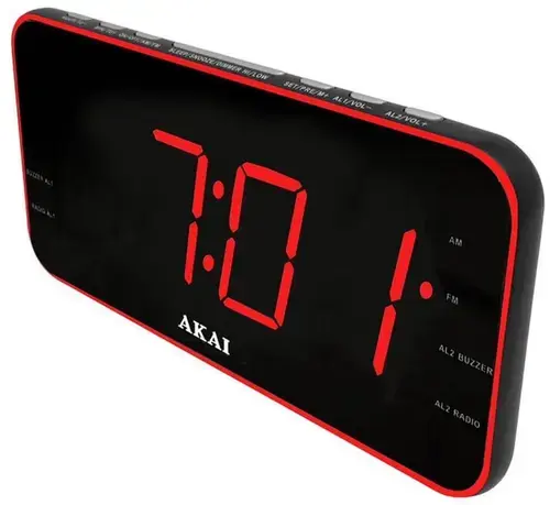 Radio cu ceas Akai ACR-3899 (Negru)