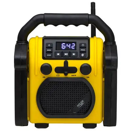 Radio Portabil Adler AD 1911, IPX54, Bluetooth, Aux