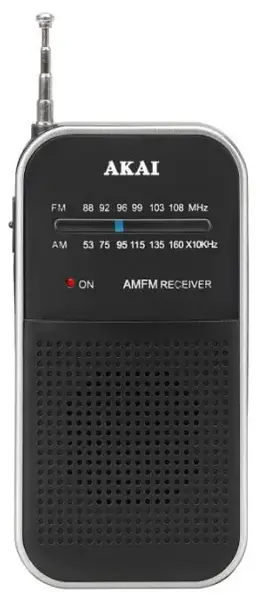 Radio Portabil Akai APR-350, AM-FM (Negru)