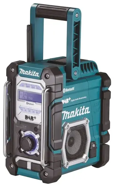 Radio portabil Makita DMR112 Bluetooth FM/DAB, 2 difuzoare, IP64, 282x163x294mm