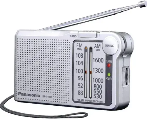 Radio portabil Panasonic RF-P150DEG-S (Argintiu)