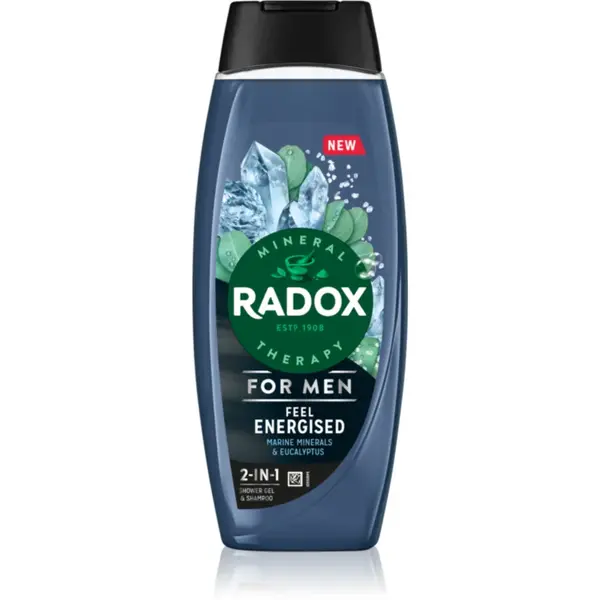 Radox Feel Energised Gel de duș pentru bărbați 2 in 1 450 ml