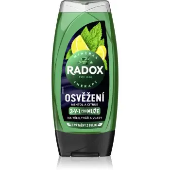Radox Men Feel Strong gel de dus pentru față, corp și păr