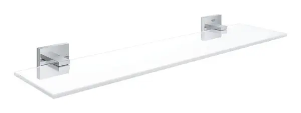 Raft baie Grohe Start Cube 41109000, 530 mm, montare pe perete, fixare ascunsa, sticla/metal, Crom