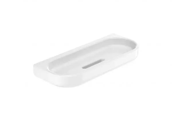 Raft baie Roca Onda A3870Z2000, montare pe perete, 300 x 120 mm, ceramic, Alb