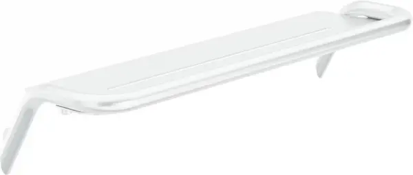 Raft canelat de baie, alb, 43.6 cm, montaj suspendat, Deante Silia