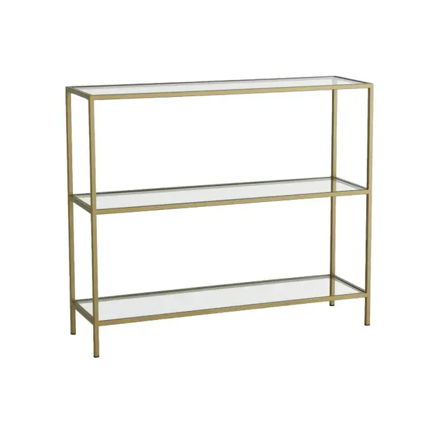 Raft D101, auriu, 100x30x85 cm