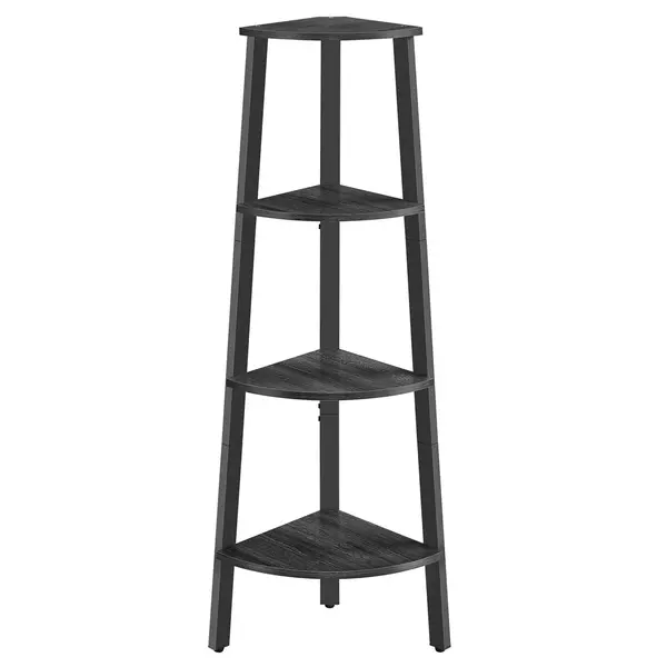 Raft de colt Vasagle Gri 33.4x33.4x124.5 cm