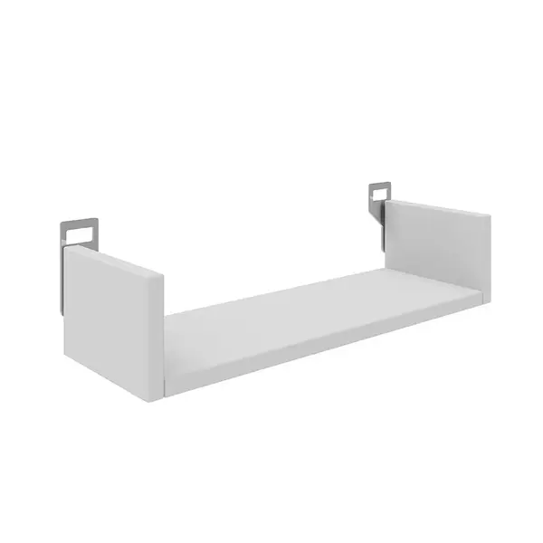 Raft de perete cu functie de depozitare Derva, Lemn de Stejar, 45x15x10 cm