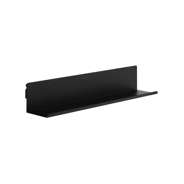 Raft de perete JOANNE 700 mm, negru Raft de perete JOANNE 700 mm, negru