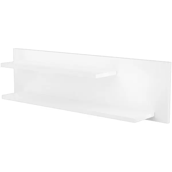 Raft dublu de perete Matei 100 cm alb
